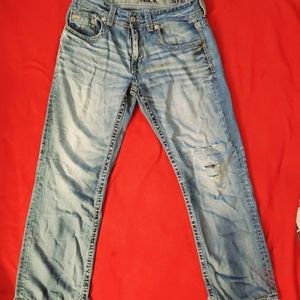 BUCKLE BLACK Men's Fit No. 7 Jeans